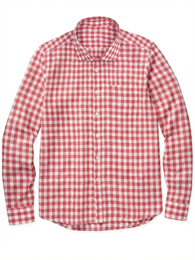 Camisa de popelina blanca lisa de fácil planchado
