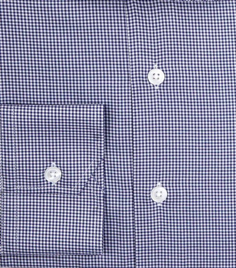 Camisa de popelina blanca lisa de fácil planchado