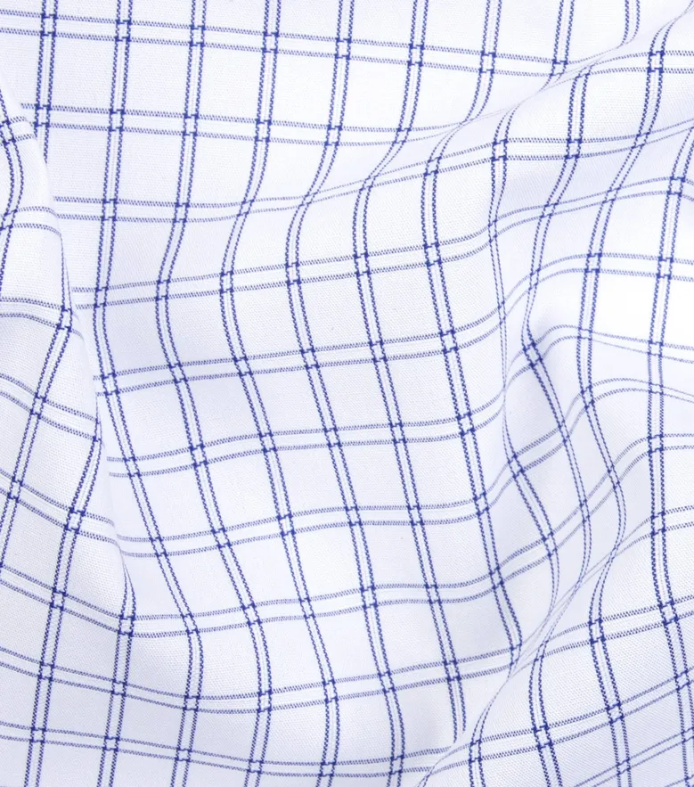 Camisa de popelina blanca lisa de fácil planchado