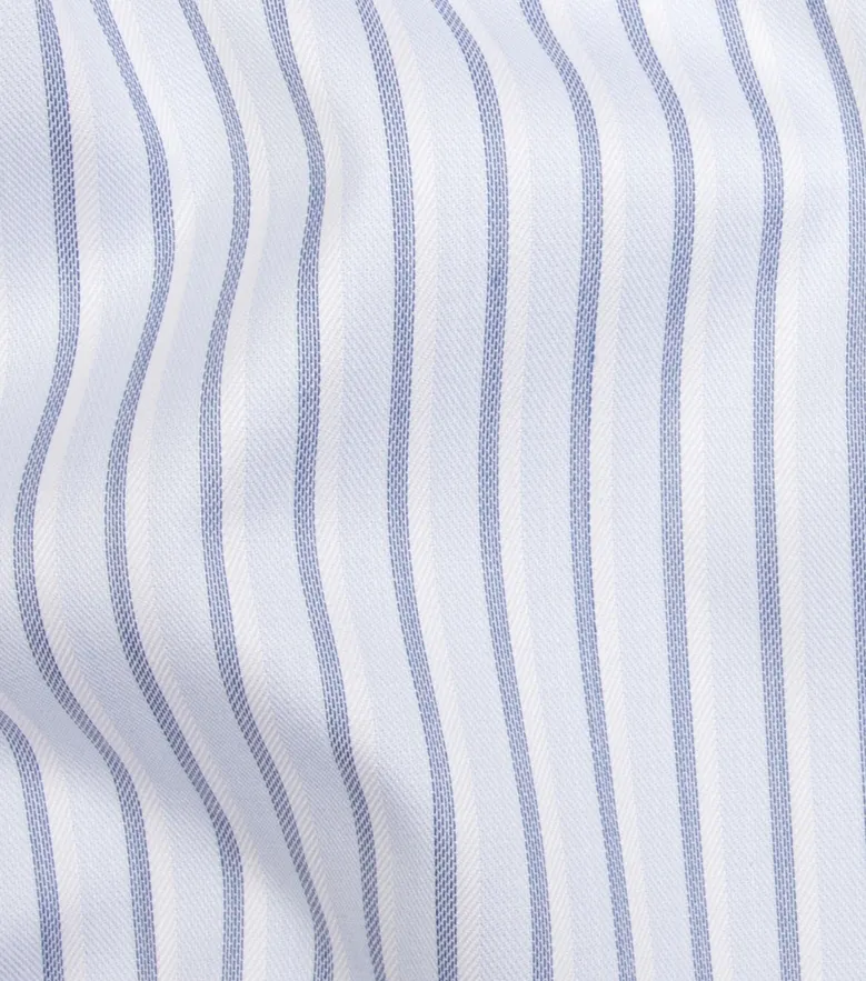 Camisa de popelina blanca lisa de fácil planchado