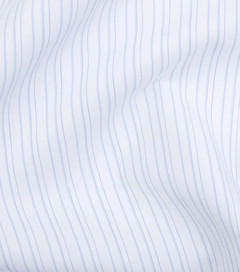 Camisa de popelina blanca lisa de fácil planchado