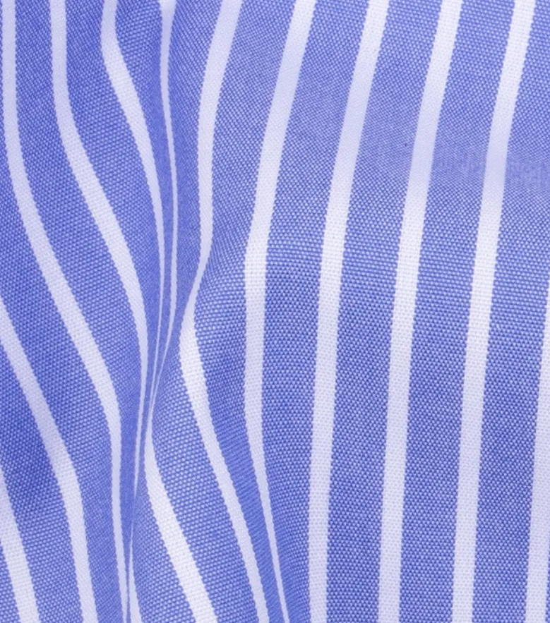 Camisa de popelina blanca lisa de fácil planchado