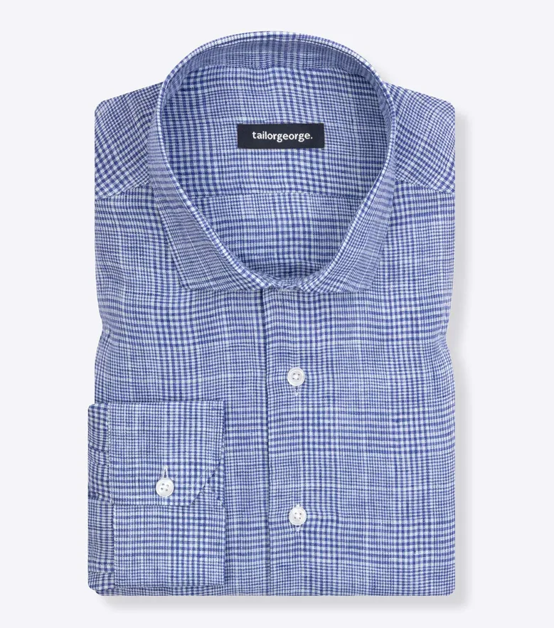 Camisa de popelina blanca lisa de fácil planchado