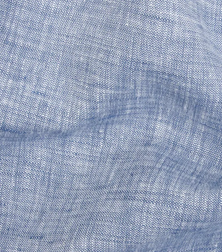 Camisa de popelina blanca lisa de fácil planchado