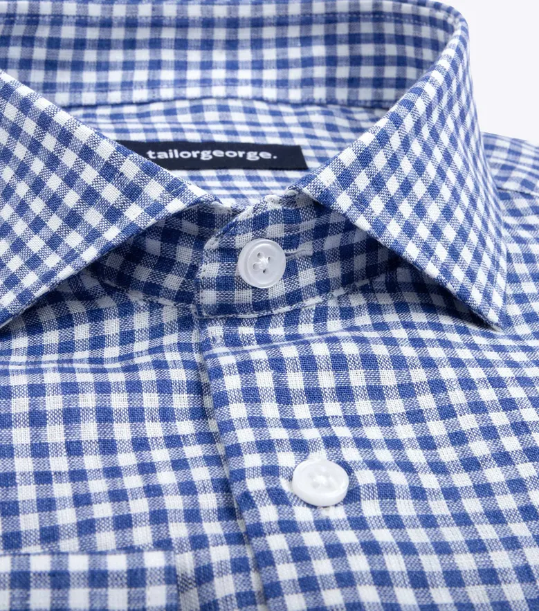 Camisa de popelina blanca lisa de fácil planchado