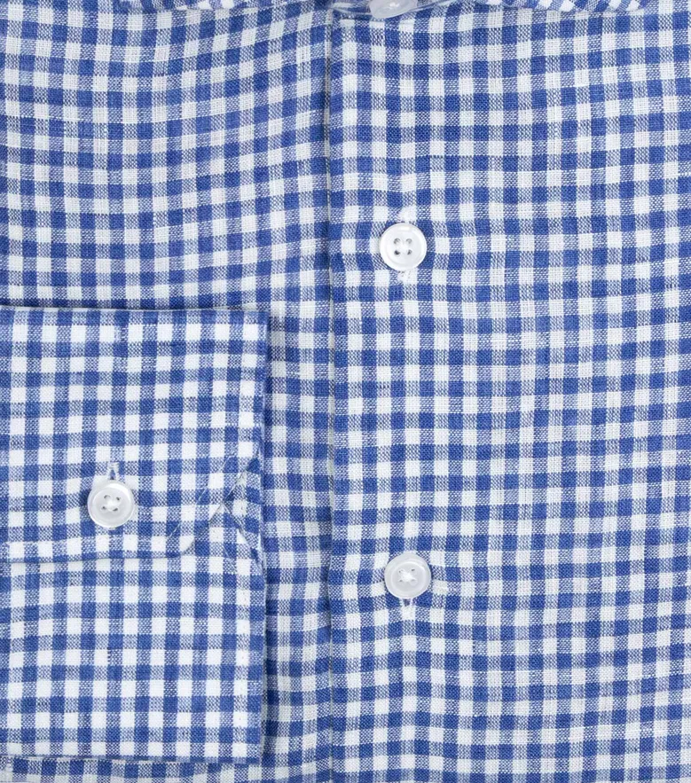 Camisa de popelina blanca lisa de fácil planchado