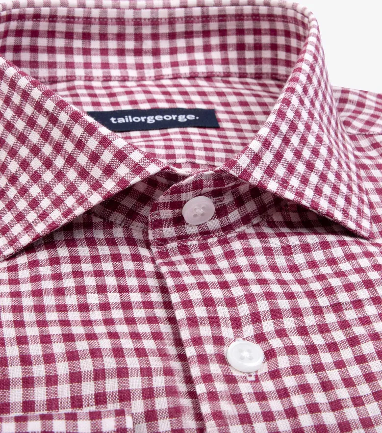 Camisa de popelina blanca lisa de fácil planchado