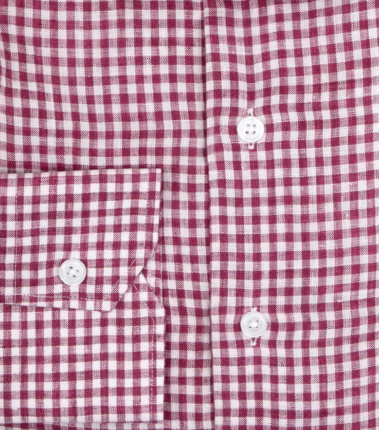 Camisa de popelina blanca lisa de fácil planchado