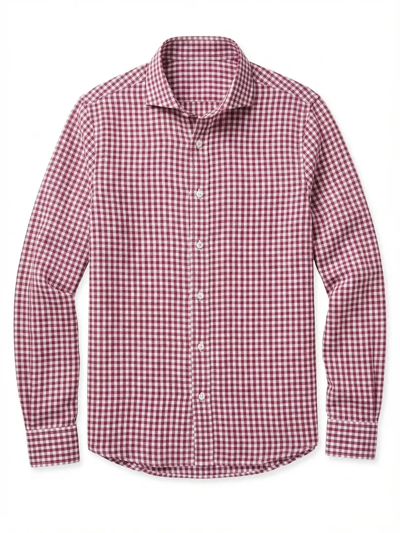 Camisa de popelina blanca lisa de fácil planchado