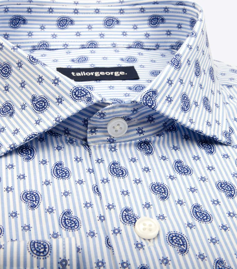 Camisa de popelina blanca lisa de fácil planchado