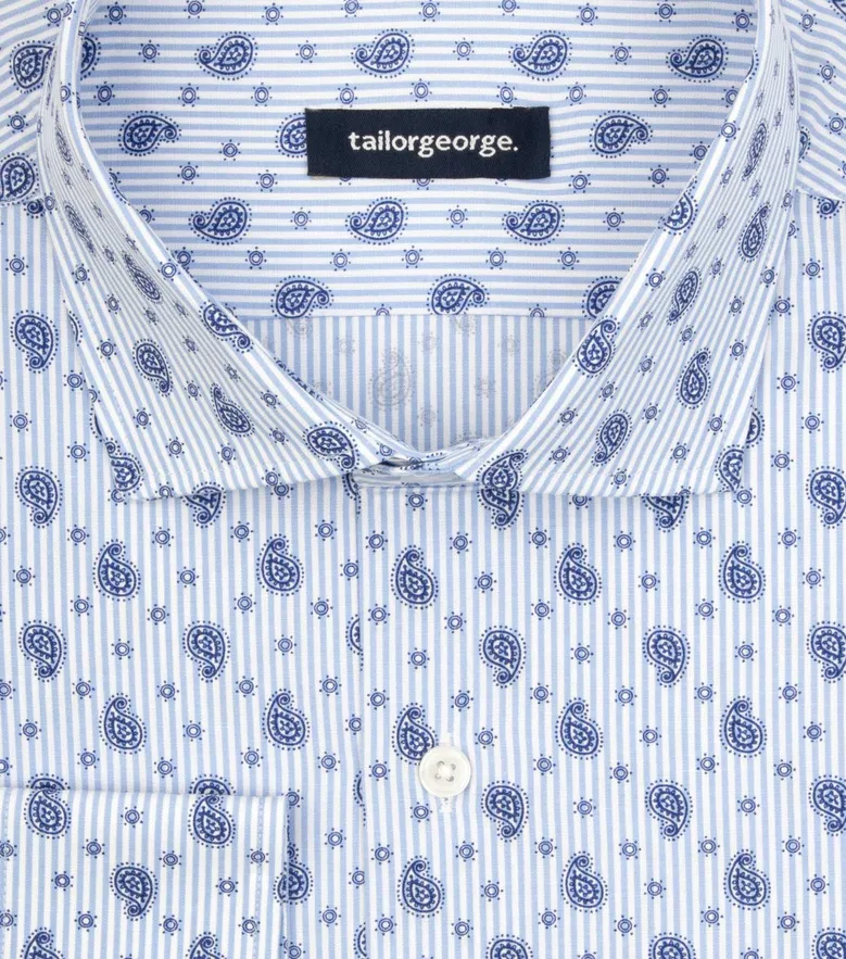 Camisa de popelina blanca lisa de fácil planchado