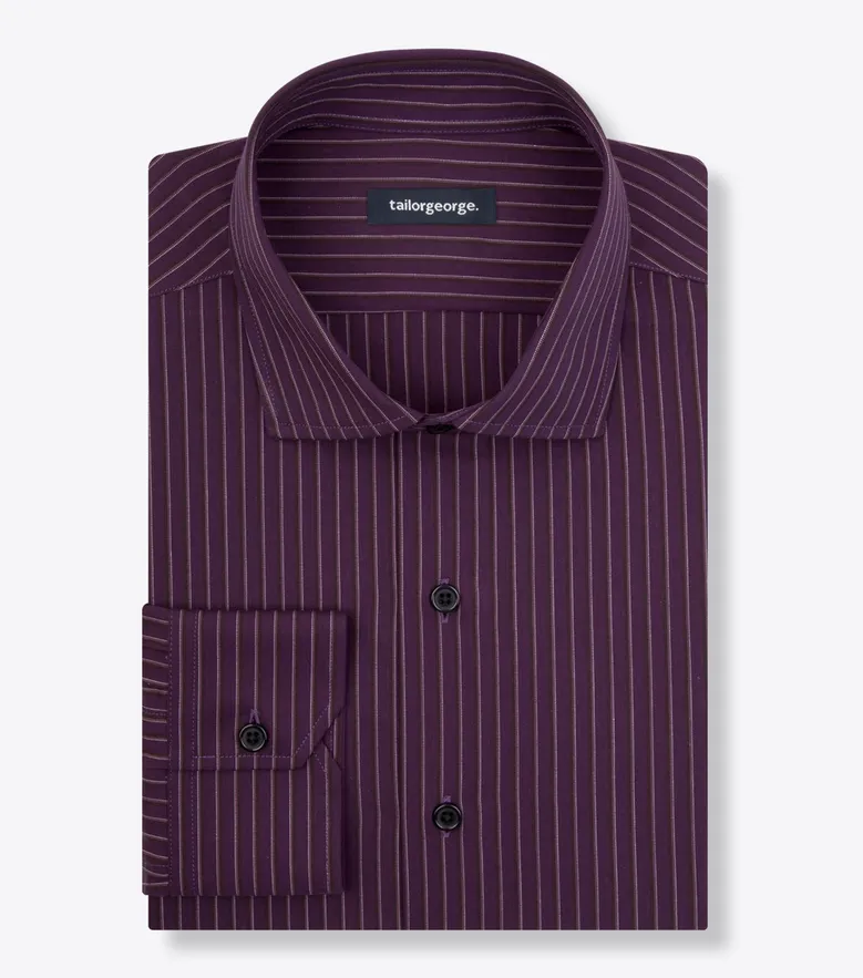 Camisa de popelina blanca lisa de fácil planchado