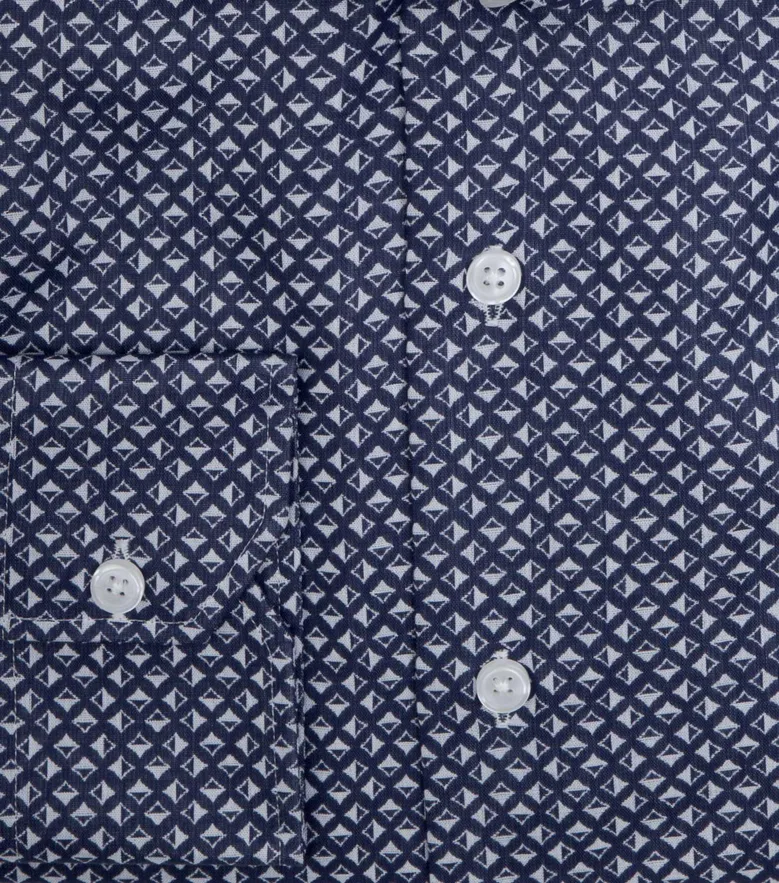 Camisa de popelina blanca lisa de fácil planchado