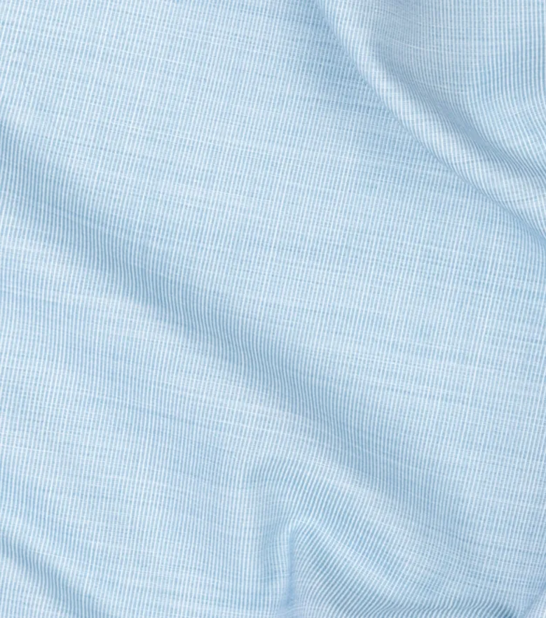 Camisa de popelina blanca lisa de fácil planchado