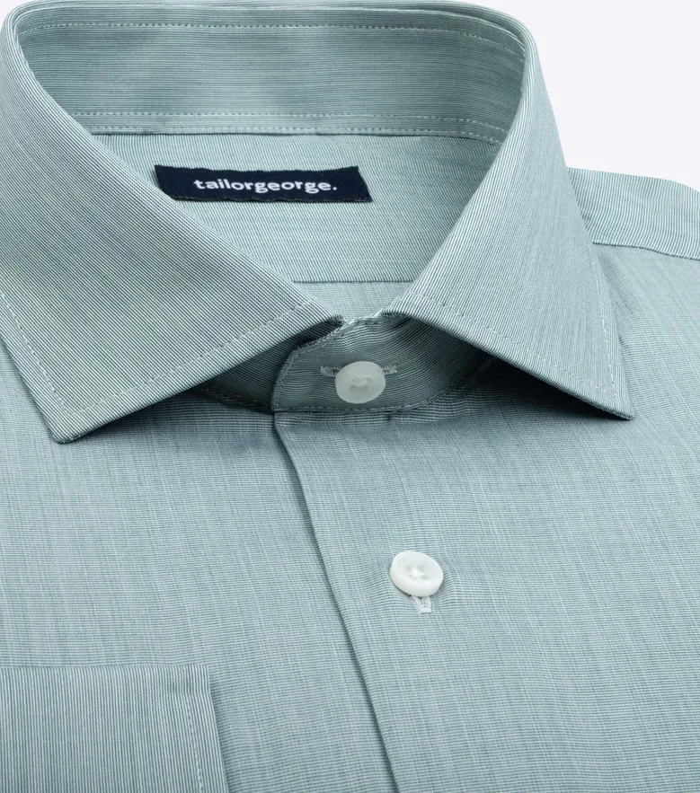 Camisa de popelina blanca lisa de fácil planchado
