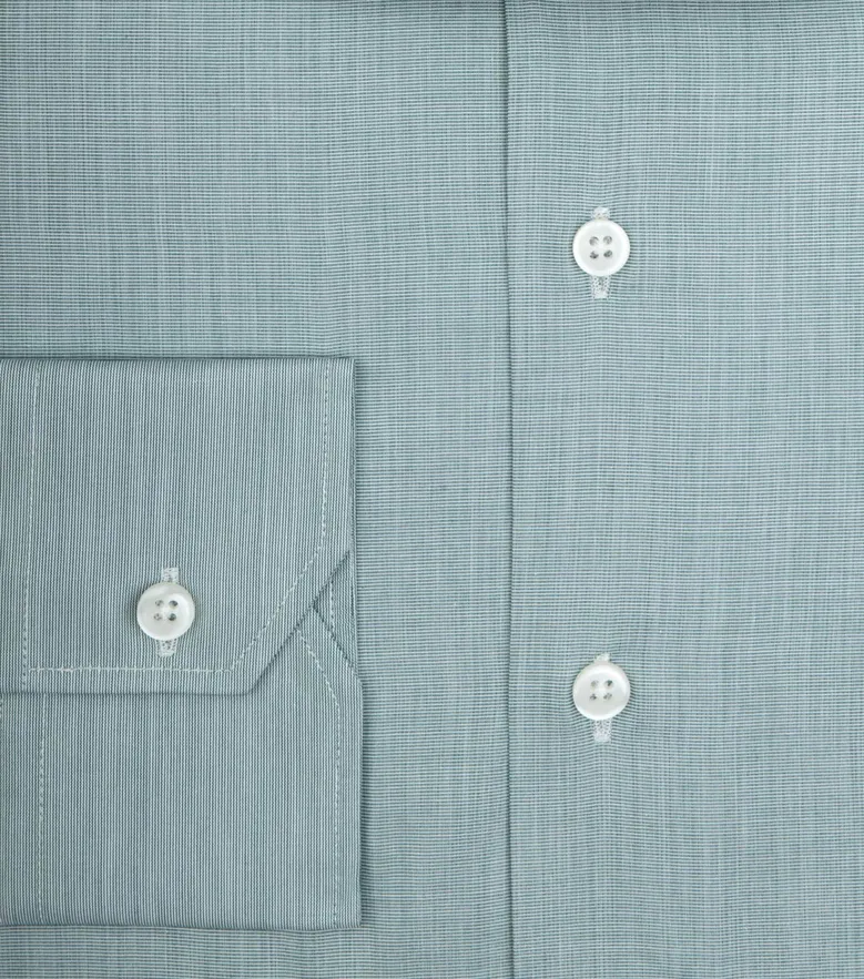 Camisa de popelina blanca lisa de fácil planchado