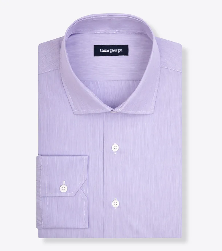 Camisa de popelina blanca lisa de fácil planchado