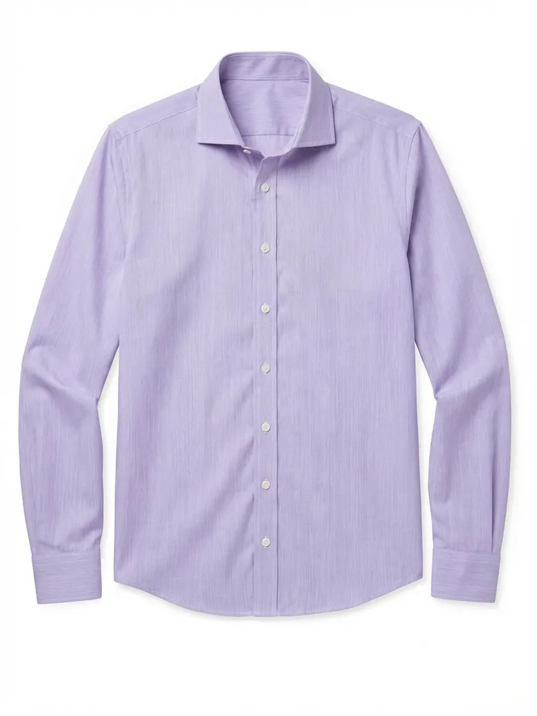 Camisa de popelina blanca lisa de fácil planchado
