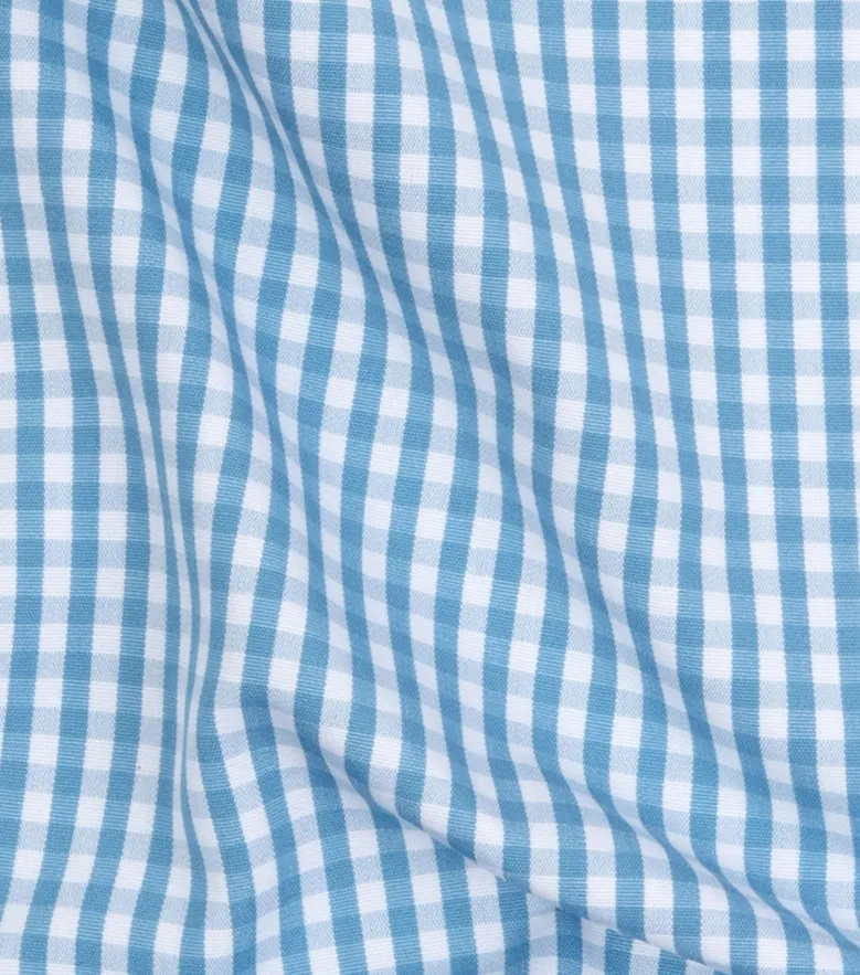 Camisa de popelina blanca lisa de fácil planchado