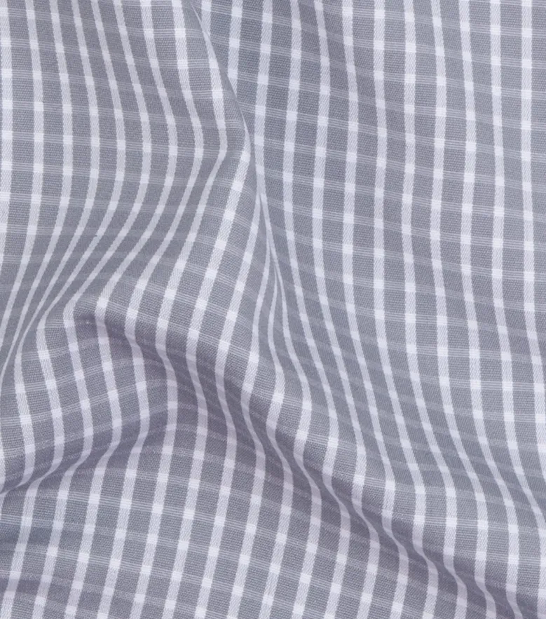 Camisa de popelina blanca lisa de fácil planchado