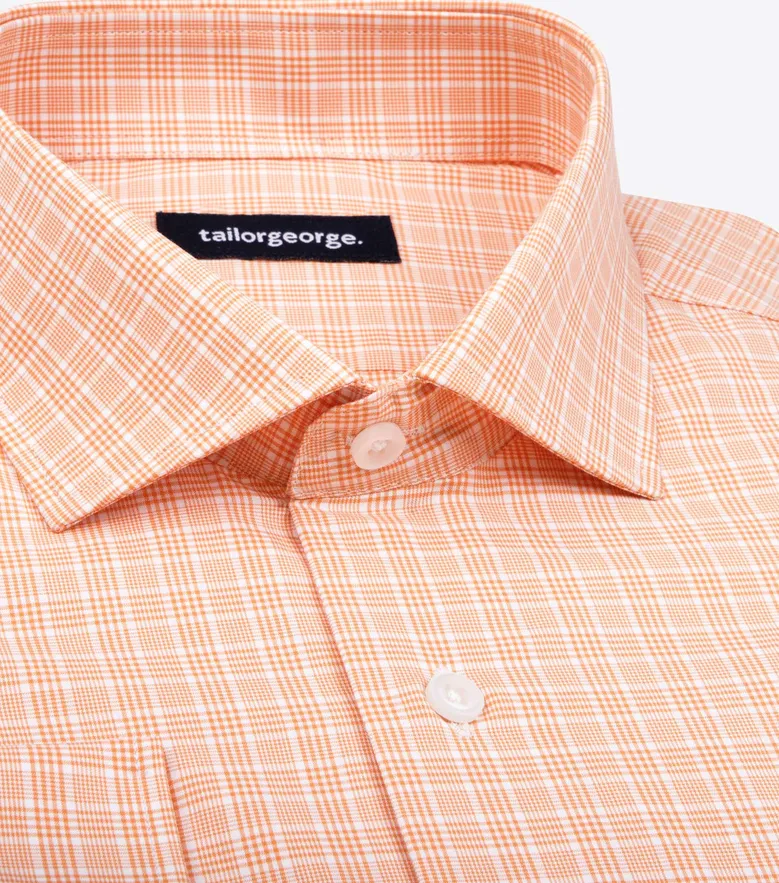 Camisa de popelina blanca lisa de fácil planchado