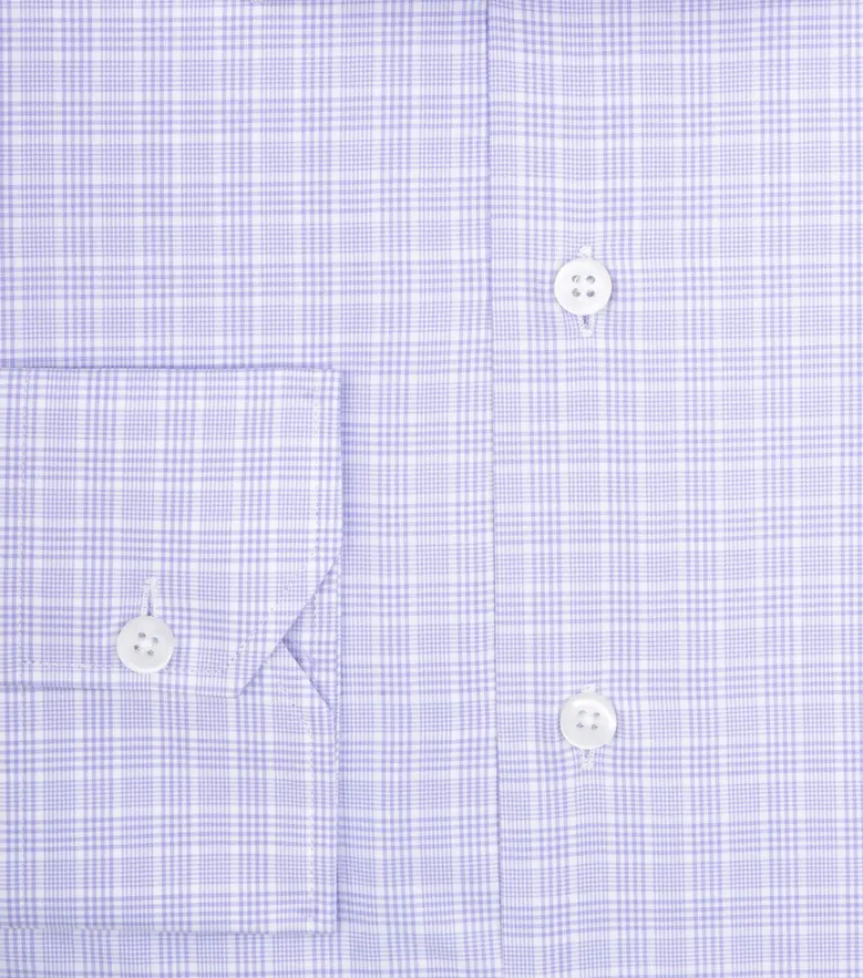 Camisa de popelina blanca lisa de fácil planchado