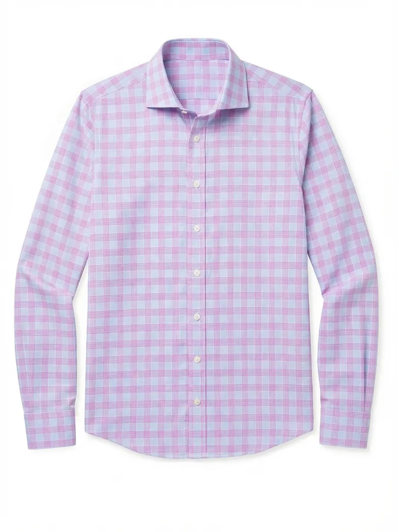 Camisa de popelina blanca lisa de fácil planchado