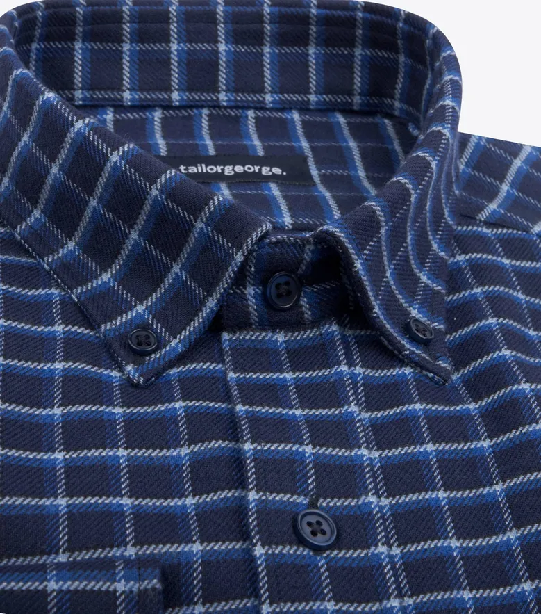 Camisa de popelina blanca lisa de fácil planchado