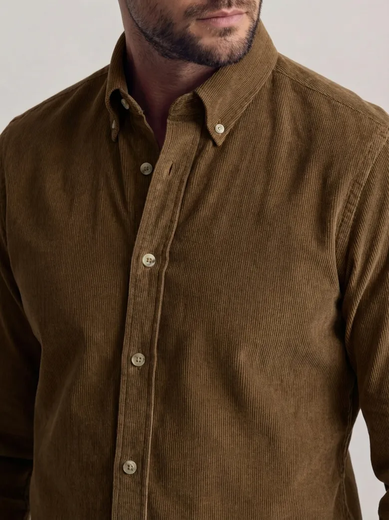 Camisa de popelina blanca lisa de fácil planchado