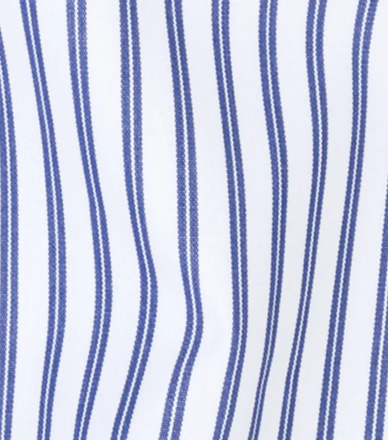 Camisa de popelina blanca lisa de fácil planchado