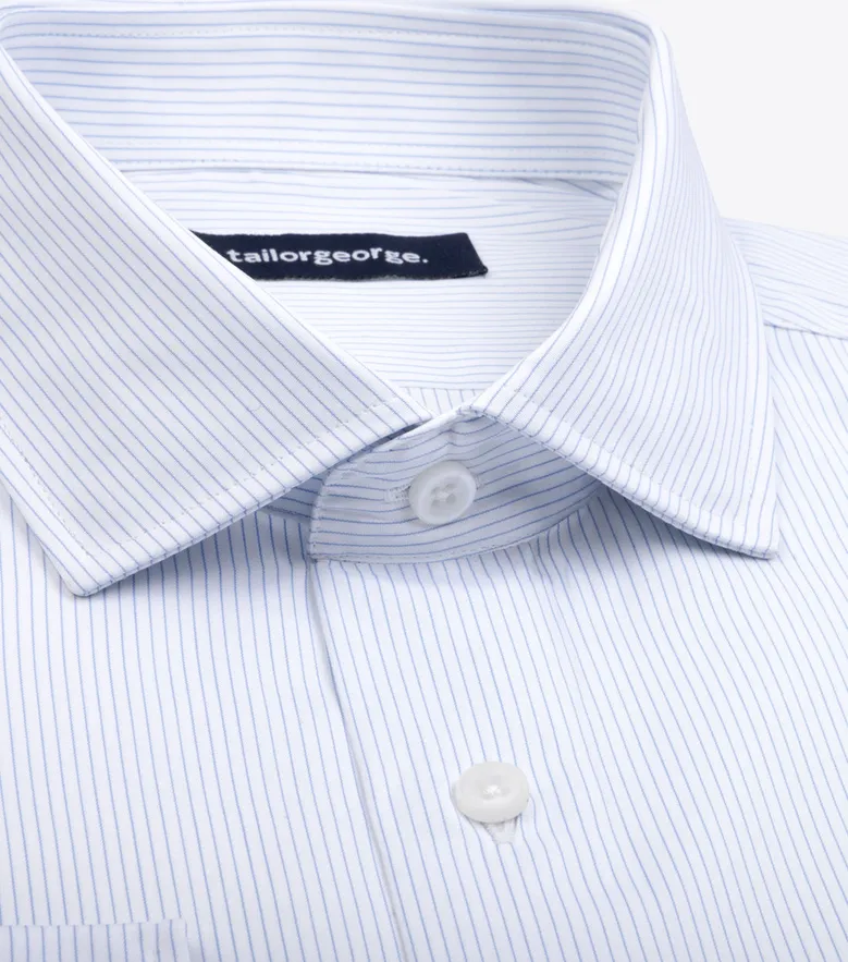 Camisa de popelina fácil de planchar