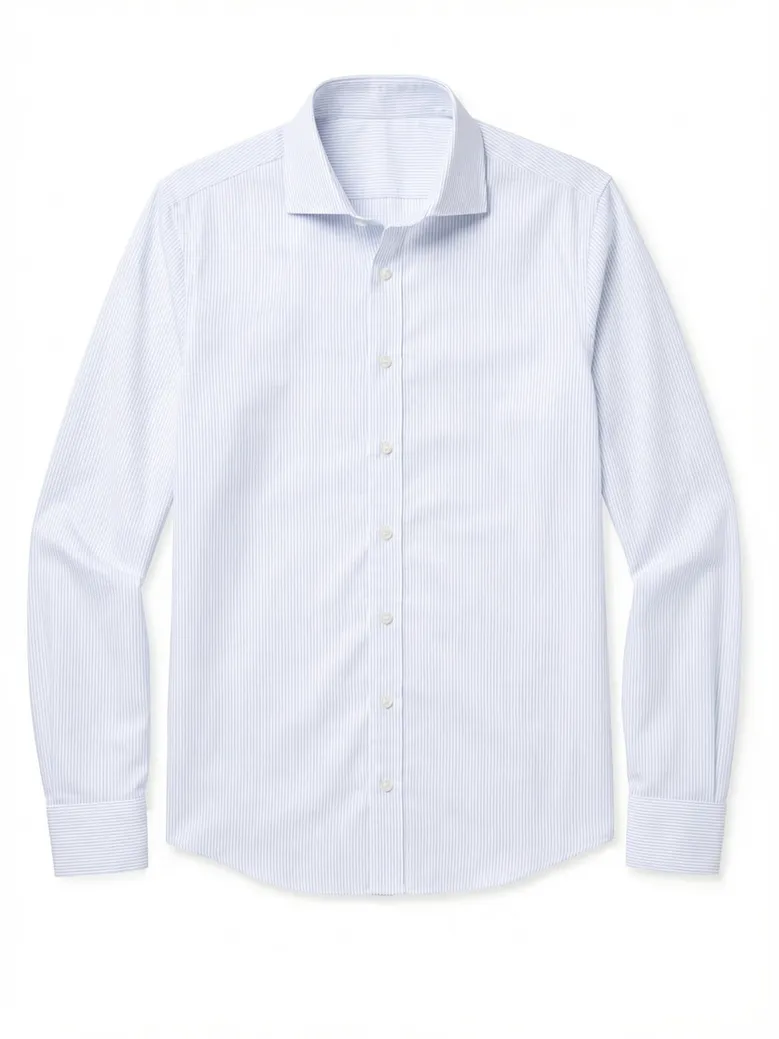 Camisa de popelina fácil de planchar