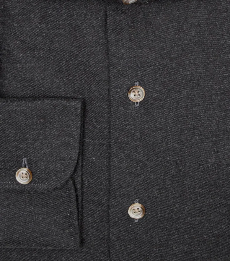 Camisa de popelina blanca lisa de fácil planchado