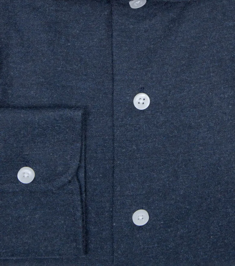 Camisa de popelina blanca lisa de fácil planchado