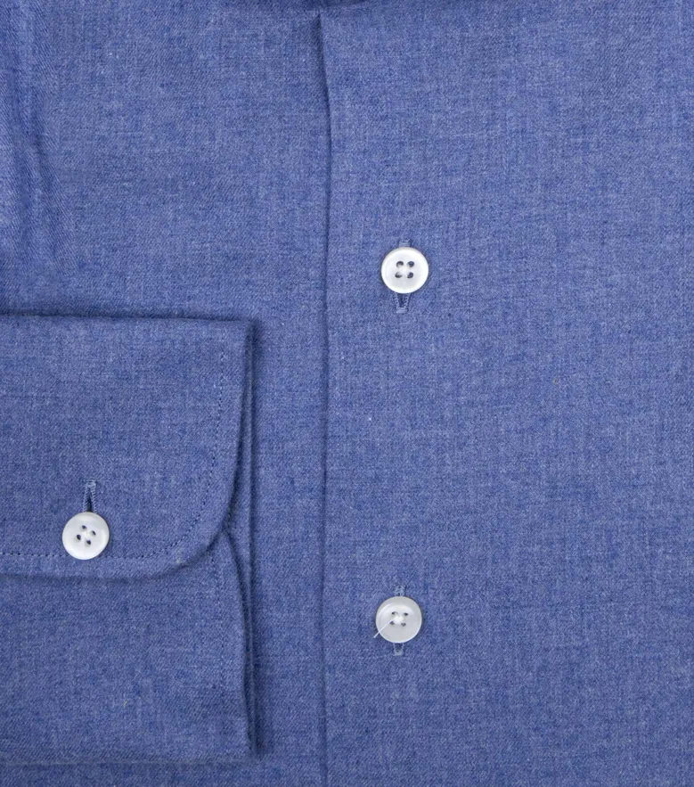 Camisa de popelina blanca lisa de fácil planchado