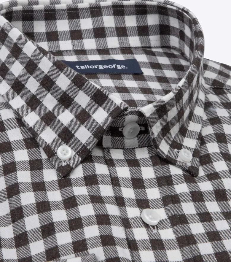 Camisa de popelina blanca lisa de fácil planchado