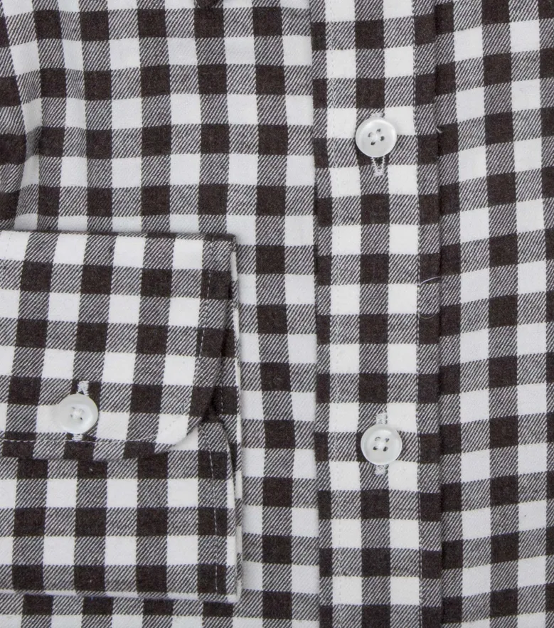Camisa de popelina blanca lisa de fácil planchado