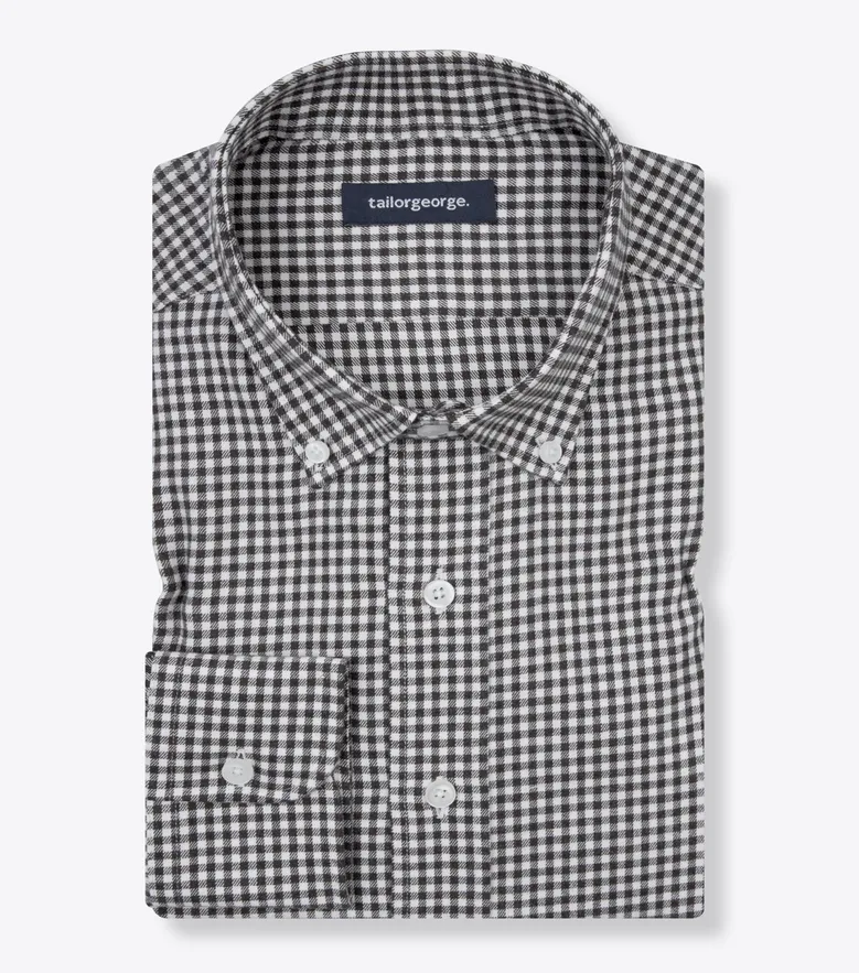 Camisa de popelina blanca lisa de fácil planchado