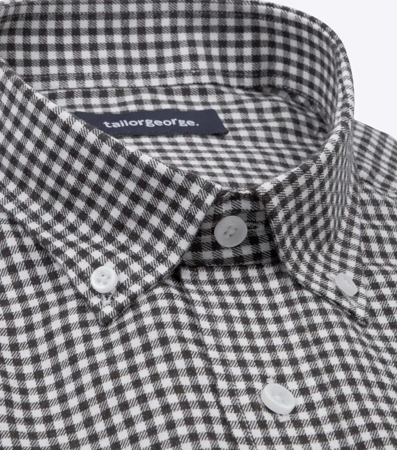 Camisa de popelina blanca lisa de fácil planchado