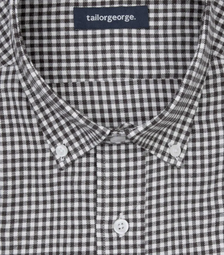 Camisa de popelina blanca lisa de fácil planchado