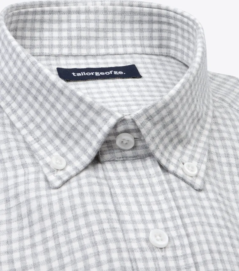 Camisa de popelina blanca lisa de fácil planchado