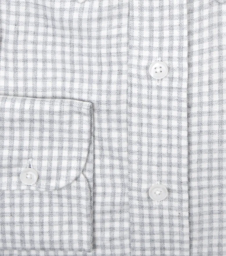 Camisa de popelina blanca lisa de fácil planchado