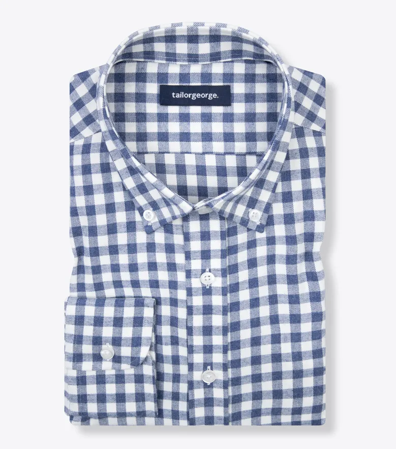 Camisa de popelina fácil de planchar