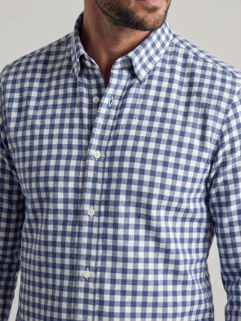 Camisa de popelina fácil de planchar
