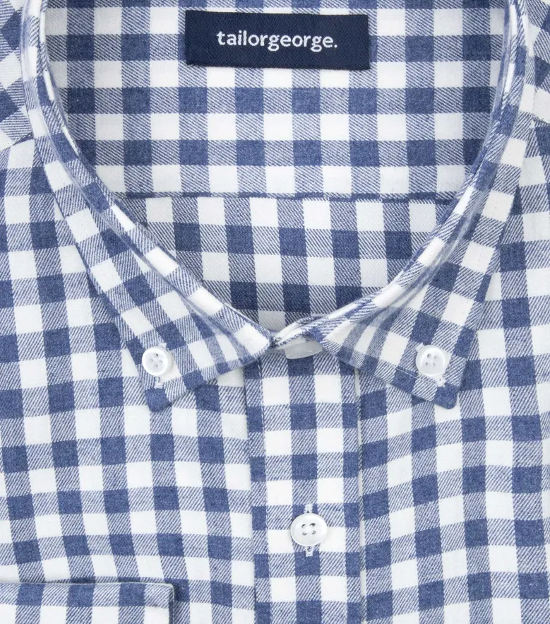Camisa de popelina fácil de planchar