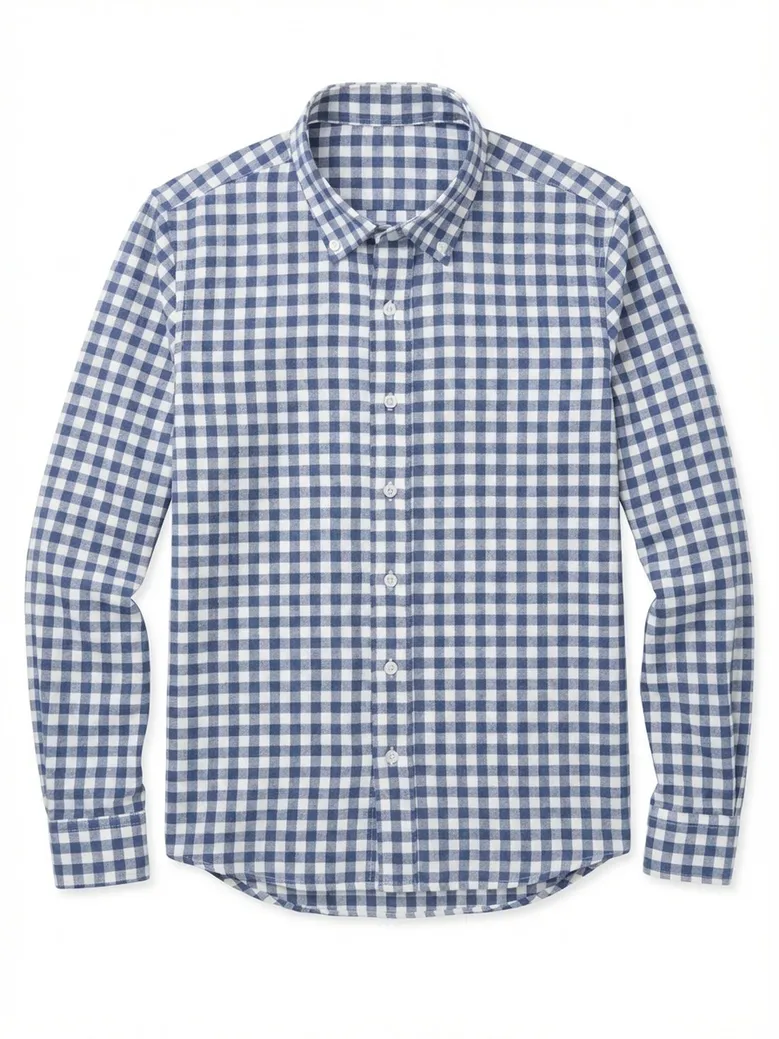 Camisa de popelina fácil de planchar