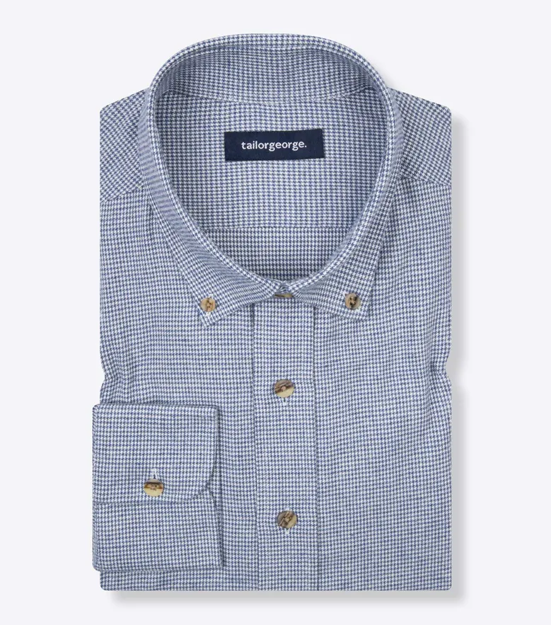 Camisa de popelina blanca lisa de fácil planchado