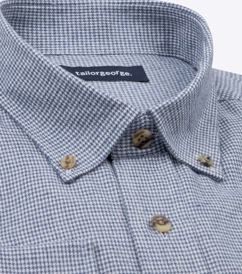 Camisa de popelina blanca lisa de fácil planchado
