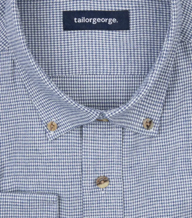 Camisa de popelina blanca lisa de fácil planchado