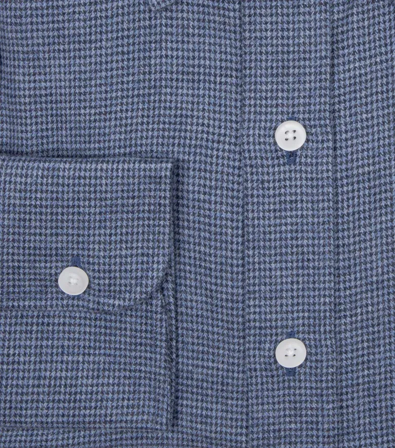 Camisa de popelina blanca lisa de fácil planchado